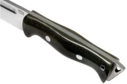 Bark River Bravo Tope Recon CPM 3V Green Canvas Micarta Rampless Survival Knife 11 Bark River Bravo Tope Recon CPM 3V Green Canvas Micarta Rampless Survival Knife -Knife Sale Shop BRK10 221GCMR 05 bark river knives