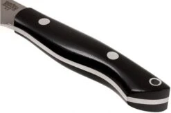 Bark River Kalahari Bushman A2, Black Canvas Micarta, Brown Sheath 11 Bark River Kalahari Bushman A2, Black Canvas Micarta, Brown Sheath -Knife Sale Shop BRK12 116BRKC 04 bark river brk12 116brkc 04