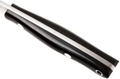 Bark River Kalahari Bushman A2, Black Canvas Micarta, Brown Sheath 12 Bark River Kalahari Bushman A2, Black Canvas Micarta, Brown Sheath -Knife Sale Shop BRK12 116BRKC 05 bark river brk12 116brkc 05