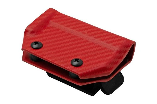 Clip And Carry Kydex Sheath Leatherman Signal, Carbon Fiber Red LSGNL-CF-RED Belt Holster 2 Clip And Carry Kydex Sheath Leatherman Signal, Carbon Fiber Red LSGNL-CF-RED Belt Holster - Image 2
