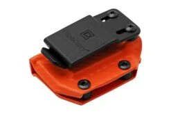 Clip And Carry Kydex Sheath Leatherman Super Tool 300, Carbon Fiber Orange LST300-CF-ORNG Belt Holster -Knife Sale Shop CALST300 CF ORNG 03 clipandcarry