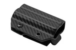 Clip And Carry Kydex Sheath Leatherman Wingman, Sidekick, Rebar, Rev, Carbon Fiber Black LWING-CF-BLK Belt Holster -Knife Sale Shop CALWING CF BLK 03 clipandcarry