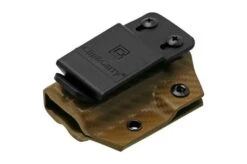 Clip And Carry Kydex Sheath Leatherman Wingman, Sidekick, Rebar, Rev, Carbon Fiber Brown LWING-CF-BRN Belt Holster -Knife Sale Shop CALWING CF BRN 03 clipandcarry