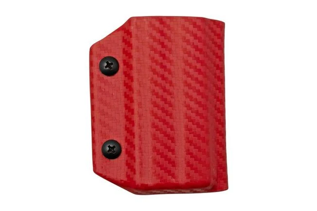 Clip And Carry Kydex Sheath SOG Powerlock, Carbon Fiber Red SPWRLK-CF-RED Belt Holster 1 Clip And Carry Kydex Sheath SOG Powerlock, Carbon Fiber Red SPWRLK-CF-RED Belt Holster