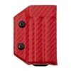 Clip And Carry Kydex Sheath Victorinox SwissTool, Carbon Fiber Red VSTOOL-CF-RED Belt Holster