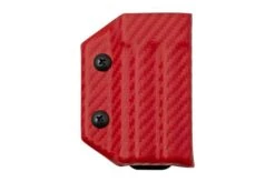 Clip And Carry Kydex Sheath Victorinox SwissTool, Carbon Fiber Red VSTOOL-CF-RED Belt Holster