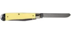 Case Trapper Yellow Synthetic, 00161, 3254 CV Pocket Knife 11 Case Trapper Yellow Synthetic, 00161, 3254 CV Pocket Knife -Knife Sale Shop CE161 03 case ce161 03