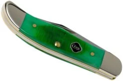 Case Pocket Hunter Clover Green Bone, Sawcut Jig, 23211, 61165 SS Pocket Knife 9 Case Pocket Hunter Clover Green Bone, Sawcut Jig, 23211, 61165 SS Pocket Knife -Knife Sale Shop CE23211 04 case