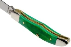 Case Pocket Hunter Clover Green Bone, Sawcut Jig, 23211, 61165 SS Pocket Knife 10 Case Pocket Hunter Clover Green Bone, Sawcut Jig, 23211, 61165 SS Pocket Knife -Knife Sale Shop CE23211 05 case