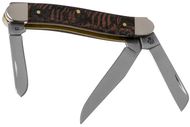 Case Medium Stockman Black Sycamore Wood, 25573, 7318 SS Pocket Knife 2 Case Medium Stockman Black Sycamore Wood, 25573, 7318 SS Pocket Knife - Image 2