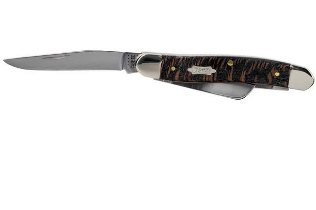 Case Medium Stockman Black Sycamore Wood, 25573, 7318 SS Pocket Knife 3 Case Medium Stockman Black Sycamore Wood, 25573, 7318 SS Pocket Knife - Image 3