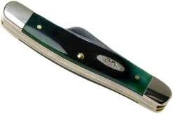Case Medium Stockman Hunter Green Bone, Sawcut, 27664, 6318 SS Pocket Knife -Knife Sale Shop CE27664 04 case