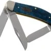 Case Sowbelly Mediterranean Blue Bone, Smooth, 52806, TB6339 SS Pocket Knife