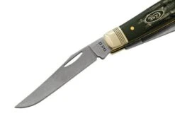 Case Mini Trapper Buffalo Horn 65093, S35VN Pocket Knife 8 Case Mini Trapper Buffalo Horn 65093, S35VN Pocket Knife -Knife Sale Shop CE65093 03 case
