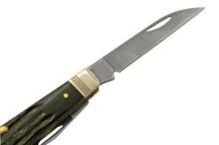 Case Mini Trapper Buffalo Horn 65093, S35VN Pocket Knife 10 Case Mini Trapper Buffalo Horn 65093, S35VN Pocket Knife -Knife Sale Shop CE65093 05 case