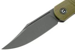 Civivi Appalachian Drifter C2015B Olive Micarta Gentleman's Knife -Knife Sale Shop CIC2015B 03 civivi