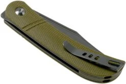 Civivi Appalachian Drifter C2015B Olive Micarta Gentleman's Knife -Knife Sale Shop CIC2015B 04 civivi