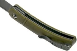 Civivi Appalachian Drifter C2015B Olive Micarta Gentleman's Knife -Knife Sale Shop CIC2015B 05 civivi