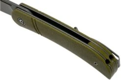 Civivi Appalachian Drifter C2015B Olive Micarta Gentleman's Knife -Knife Sale Shop CIC2015B 07 civivi