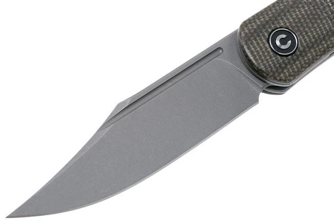 Civivi Appalachian Drifter C2015C Dark Green Micarta Gentleman's Knife 3 Civivi Appalachian Drifter C2015C Dark Green Micarta Gentleman's Knife - Image 3