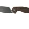 Civivi Anthropos C903DS-3 Damascus, Copper Pocket Knife, Elijah Isham Design