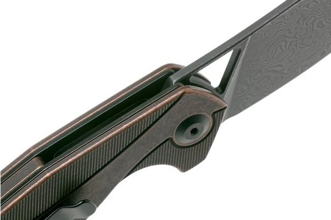 Civivi Anthropos C903DS-3 Damascus, Copper Pocket Knife, Elijah Isham Design 6 Civivi Anthropos C903DS-3 Damascus, Copper Pocket Knife, Elijah Isham Design - Image 6