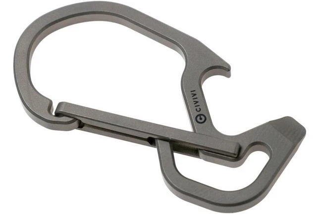 Civivi Click CA-01A Grey Carabiner 1 Civivi Click CA-01A Grey Carabiner