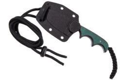 CRKT Minimalist Spear Point, Green Black, Neck Knife, Alan Folts Design -Knife Sale Shop CK 2396 06 crkt