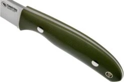 Casström Safari Olive G10 Hunting Knife 10607 Leather Sheath, Alan Wood Design -Knife Sale Shop CM10607 05 casstrom