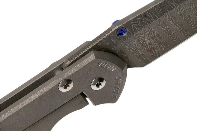 Chris Reeve Sebenza 31 Large Plain Ladder Damascus L31-1004 Pocket Knife 6 Chris Reeve Sebenza 31 Large Plain Ladder Damascus L31-1004 Pocket Knife - Image 6