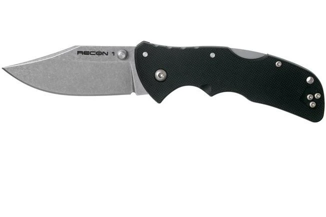 Cold Steel Mini Recon 1 AUS10A Clip Point, Plain Edge 27BAC Pocket Knife 1 Cold Steel Mini Recon 1 AUS10A Clip Point, Plain Edge 27BAC Pocket Knife