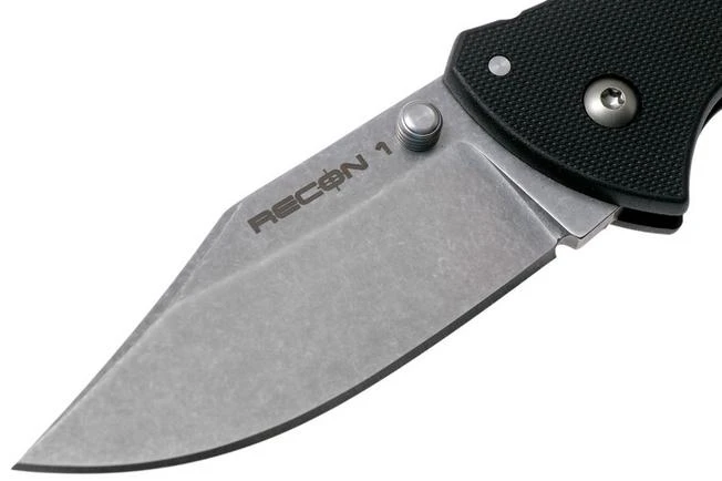 Cold Steel Mini Recon 1 AUS10A Clip Point, Plain Edge 27BAC Pocket Knife 3 Cold Steel Mini Recon 1 AUS10A Clip Point, Plain Edge 27BAC Pocket Knife - Image 3