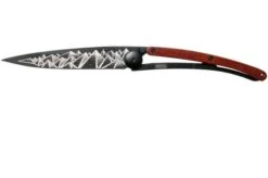 Deejo Tattoo Black 37g, Coralwood, Trek 1GB129 Pocket Knife