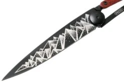 Deejo Tattoo Black 37g, Coralwood, Trek 1GB129 Pocket Knife 10 Deejo Tattoo Black 37g, Coralwood, Trek 1GB129 Pocket Knife -Knife Sale Shop DJ1GB129 03 deejo