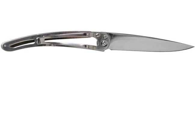 Deejo Tattoo Gold 27g, White Gold Gilded, Pacific DJ9AM000022 Pocket Knife 2 Deejo Tattoo Gold 27g, White Gold Gilded, Pacific DJ9AM000022 Pocket Knife - Image 2