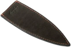 Deejo Mocca Leather Sheath For 37g Deejo, E502 Sheath