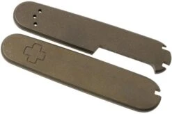 Daily Customs 91.2+ Plain, Rusty Titanium P10009397 Victorinox Scales