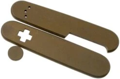 Daily Customs 91.3 Plain, Rusty Titanium P10012441 Victorinox Scales