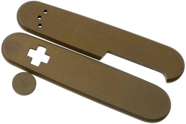 Daily Customs 91.3 Plain, Rusty Titanium P10012441 Victorinox Scales 1 Daily Customs 91.3 Plain, Rusty Titanium P10012441 Victorinox Scales