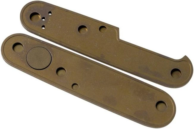 Daily Customs 91.3 Plain, Rusty Titanium P10012441 Victorinox Scales 2 Daily Customs 91.3 Plain, Rusty Titanium P10012441 Victorinox Scales - Image 2