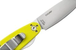 ESEE Churp EE-CH-05 D2, Yellow Micarta Pocket Knife -Knife Sale Shop EE CH 05 06 esee
