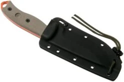 ESEE Model 5 Orange 5POG OD Green Micarta Survival Knife With Kydex Sheath + Belt Clip -Knife Sale Shop EE ESEE 5POG 07 esee knives