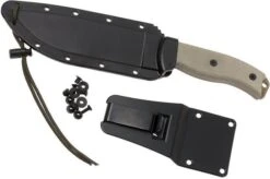 ESEE Model 6 Desert Tan Blade 6P-DE Survival Knife With Black Sheath + Belt Clip 15 ESEE Model 6 Desert Tan Blade 6P-DE Survival Knife With Black Sheath + Belt Clip -Knife Sale Shop EE ESEE 6P DE 08 esee knives ee esee 6p de 08