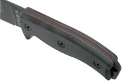 ESEE Model 6 Tactical Gunsmoke, Grey Handle 6P-TG With Black Sheath + Belt Clip -Knife Sale Shop EE ESEE 6P TG 05 esee knives