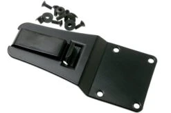 ESEE Model 6 Tactical Gunsmoke, Grey Handle 6P-TG With Black Sheath + Belt Clip -Knife Sale Shop EE ESEE 6P TG 09 esee knives