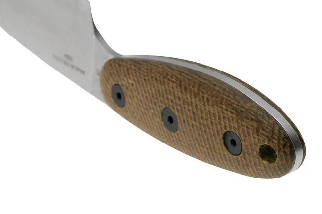 ESEE Sencillo ESEE-SENCILLO-A2, A2 Droppoint, 3D Burlap Mircarta Handle, Fixed Knife 4 ESEE Sencillo ESEE-SENCILLO-A2, A2 Droppoint, 3D Burlap Mircarta Handle, Fixed Knife - Image 4