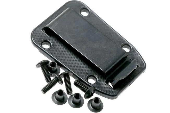 ESEE Izula II Tactical Gunsmoke IZULA-II-TG Neck Knife With Black Sheath + Belt Clip 8 ESEE Izula II Tactical Gunsmoke IZULA-II-TG Neck Knife With Black Sheath + Belt Clip - Image 8