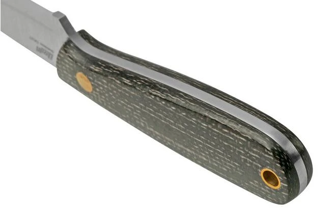 BRISA Necker 70 Bison Micarta, Leather Sheath 4 BRISA Necker 70 Bison Micarta, Leather Sheath - Image 4