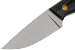 Brisa Bobtail 80, 035-L Flat Black Micarta, Neck Knife -Knife Sale Shop ENZ 035 L 03 enzo brisa