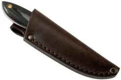 Brisa Bobtail 80, 035-L Flat Black Micarta, Neck Knife -Knife Sale Shop ENZ 035 L 06 enzo brisa